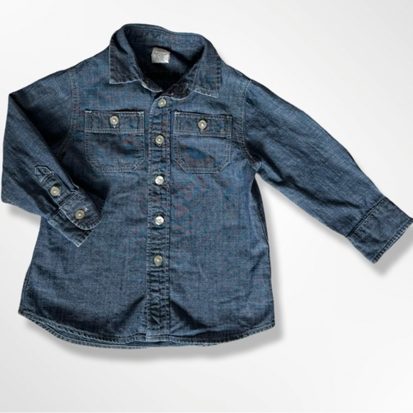 Crewcuts Other - Crewcuts Denim Button Down Shirt